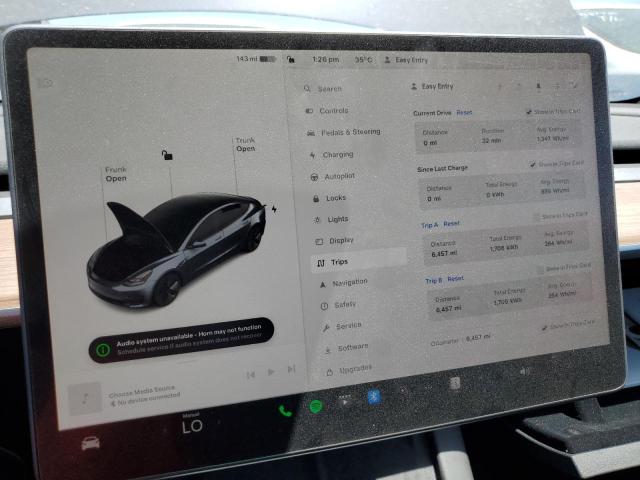 Photo 8 VIN: 5YJ3E1EA7PF684496 - TESLA MODEL 3 