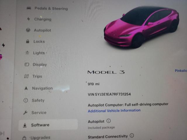 Photo 8 VIN: 5YJ3E1EA7RF731254 - TESLA MODEL 3 