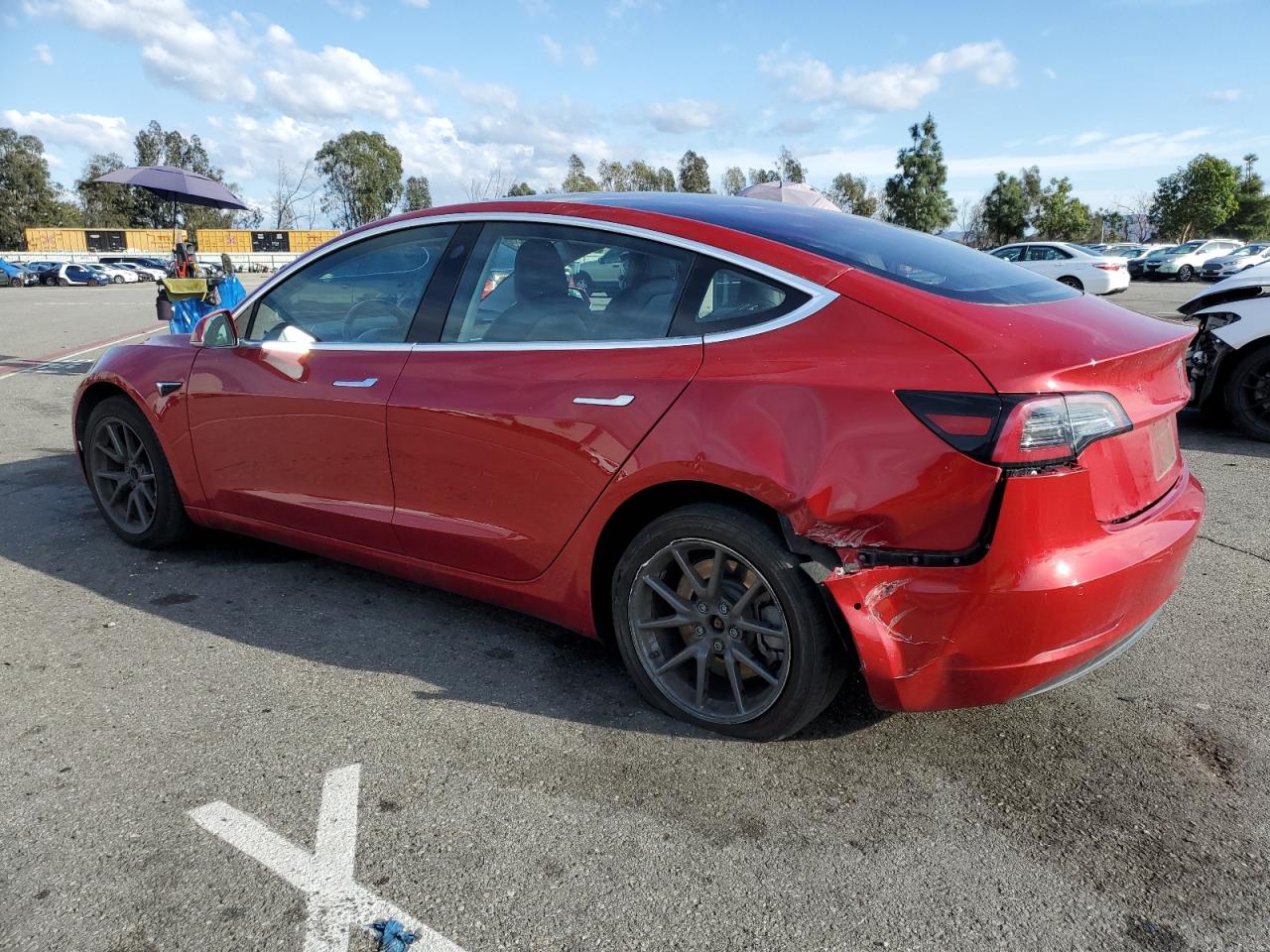 Photo 1 VIN: 5YJ3E1EA8JF008825 - TESLA MODEL 3 