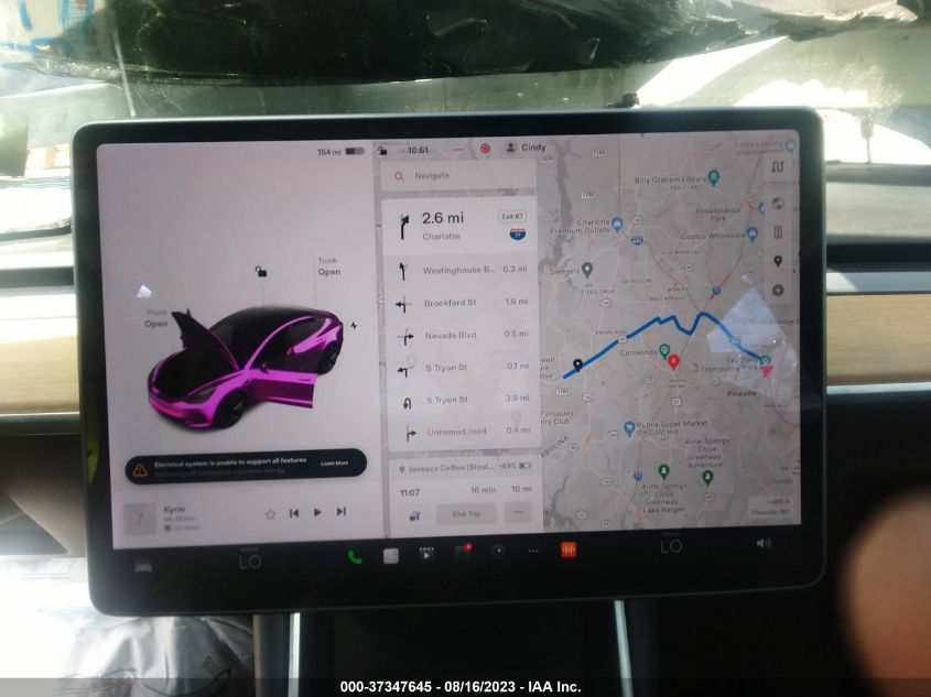 Photo 15 VIN: 5YJ3E1EA8JF016052 - TESLA MODEL 3 