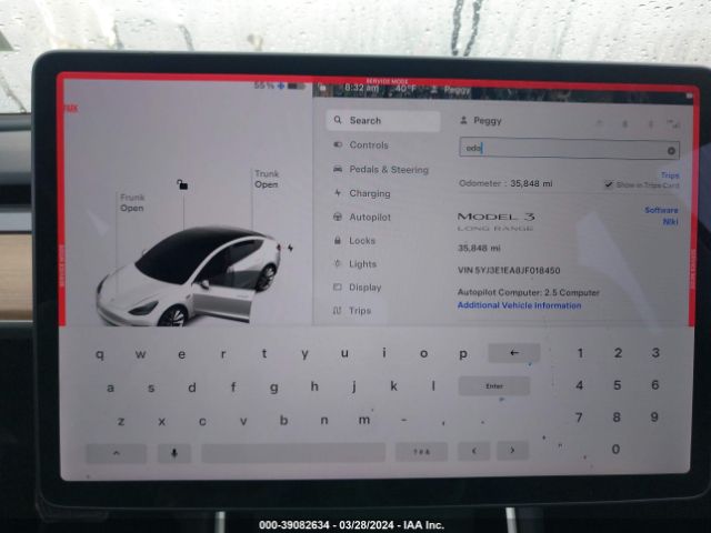 Photo 6 VIN: 5YJ3E1EA8JF018450 - TESLA MODEL 3 