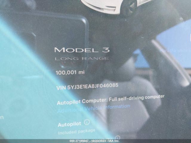 Photo 6 VIN: 5YJ3E1EA8JF046085 - TESLA MODEL 3 