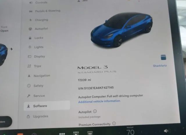 Photo 6 VIN: 5YJ3E1EA8KF427145 - TESLA MODEL 3 