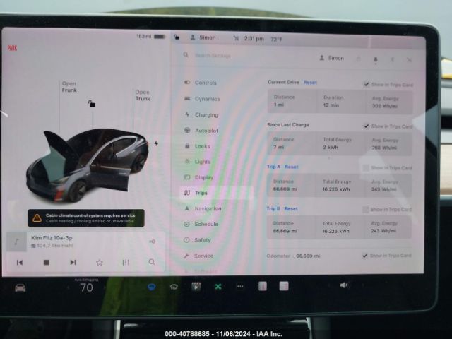 Photo 6 VIN: 5YJ3E1EA8LF495785 - TESLA MODEL 3 