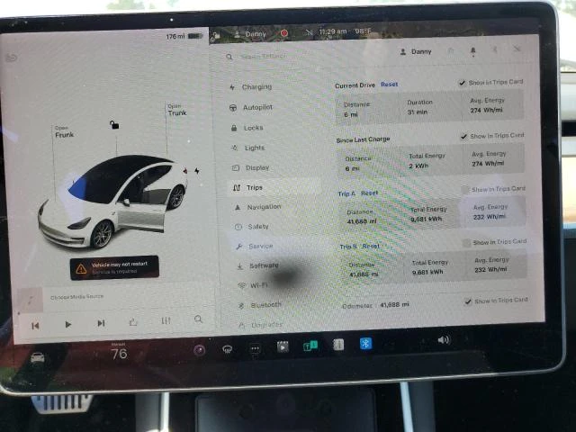 Photo 8 VIN: 5YJ3E1EA8LF659617 - TESLA MODEL 3 