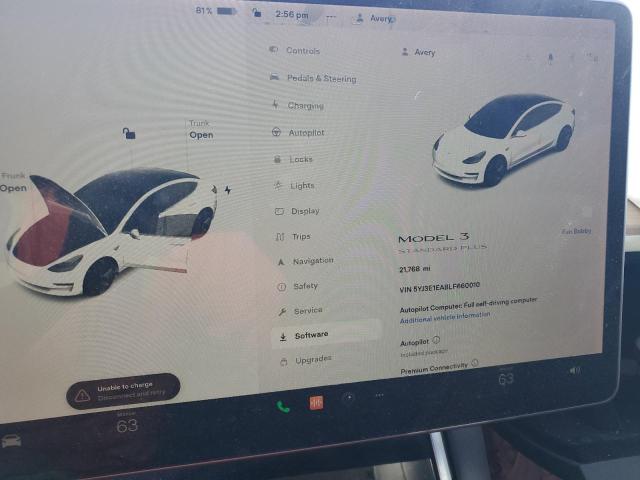 Photo 8 VIN: 5YJ3E1EA8LF660010 - TESLA MODEL 3 