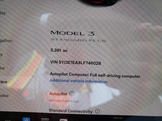 Photo 7 VIN: 5YJ3E1EA8LF746028 - TESLA MODEL 3 