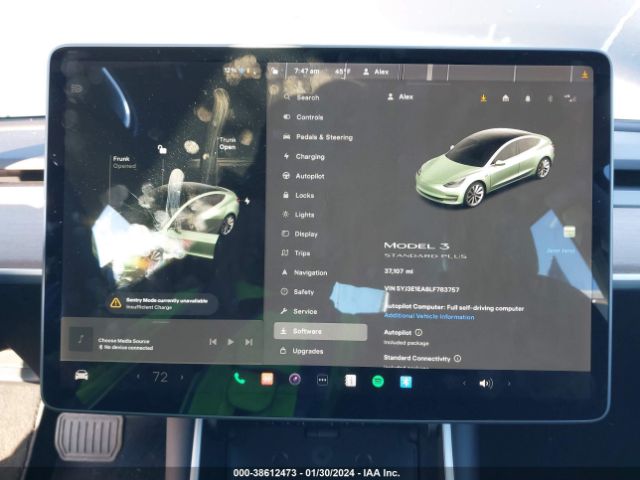 Photo 6 VIN: 5YJ3E1EA8LF783757 - TESLA MODEL 3 