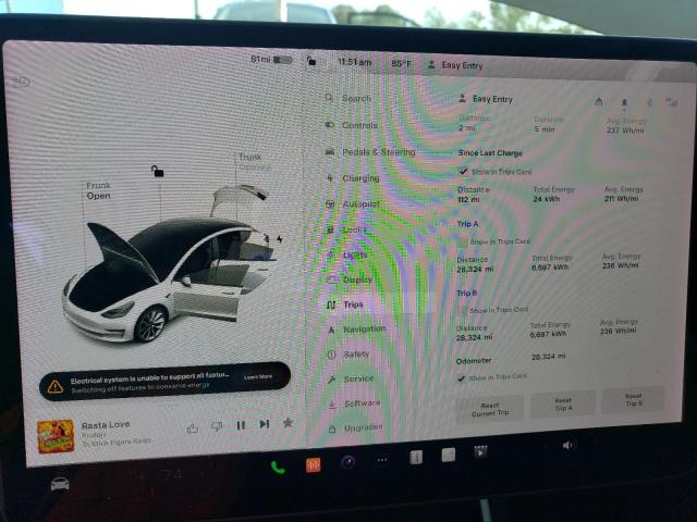 Photo 8 VIN: 5YJ3E1EA8LF797299 - TESLA MODEL 3 