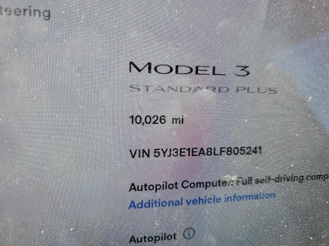 Photo 7 VIN: 5YJ3E1EA8LF805241 - TESLA MODEL 3 