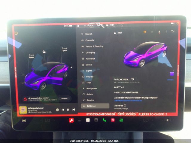 Photo 6 VIN: 5YJ3E1EA8MF006268 - TESLA MODEL 3 