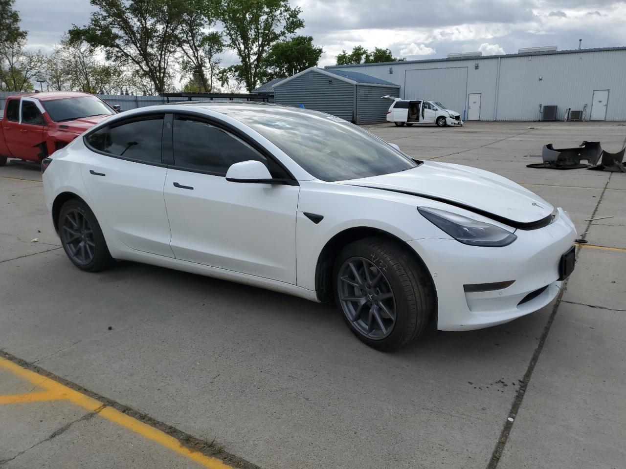 Photo 3 VIN: 5YJ3E1EA8MF077650 - TESLA MODEL 3 