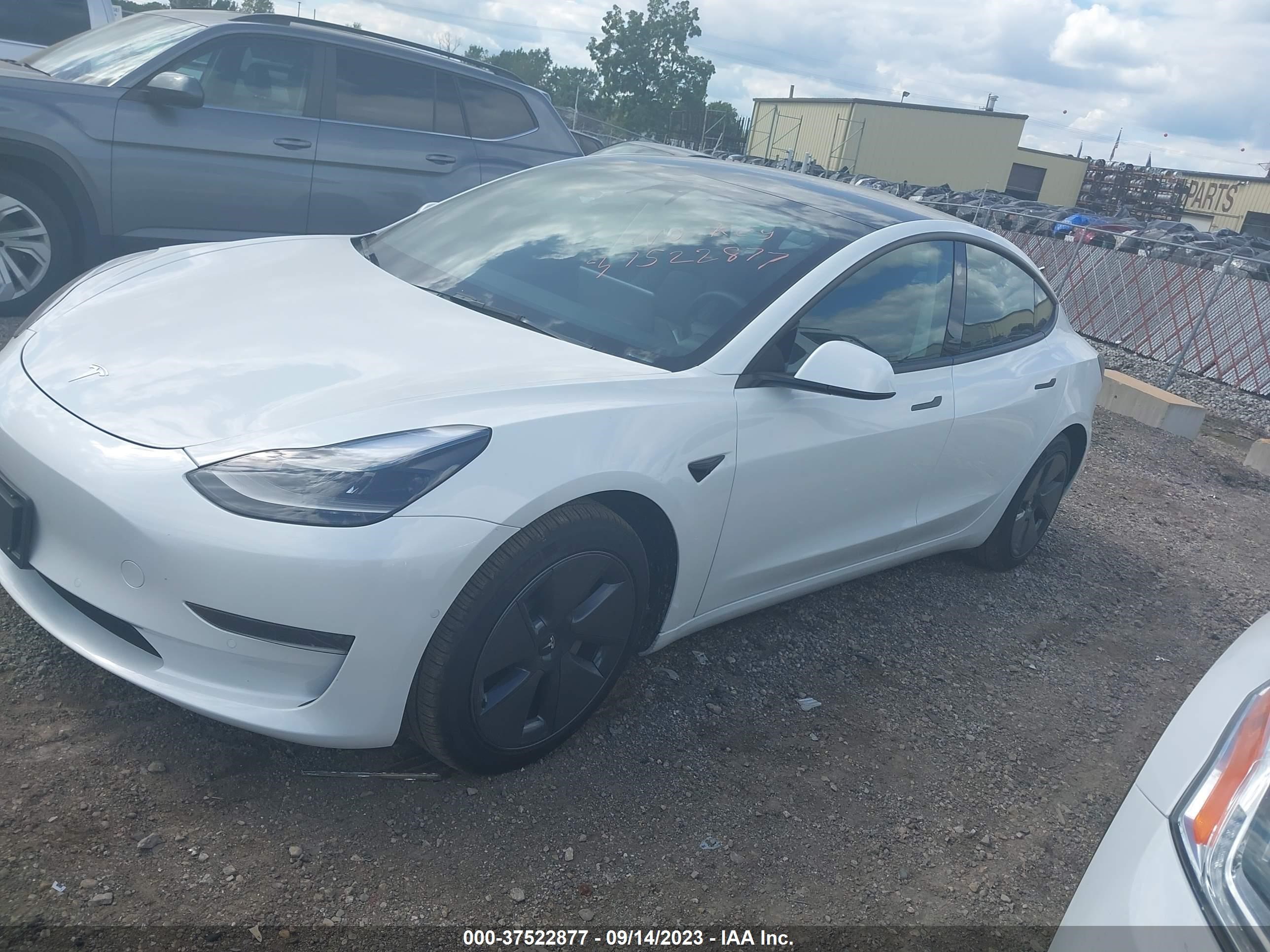 Photo 1 VIN: 5YJ3E1EA8MF098207 - TESLA MODEL 3 