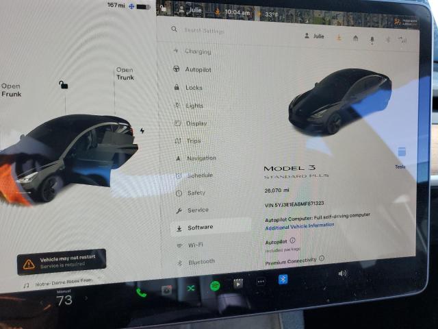 Photo 8 VIN: 5YJ3E1EA8MF871323 - TESLA MODEL 3 