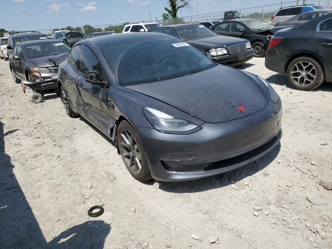 Photo 3 VIN: 5YJ3E1EA8MF963306 - TESLA MODEL 3 