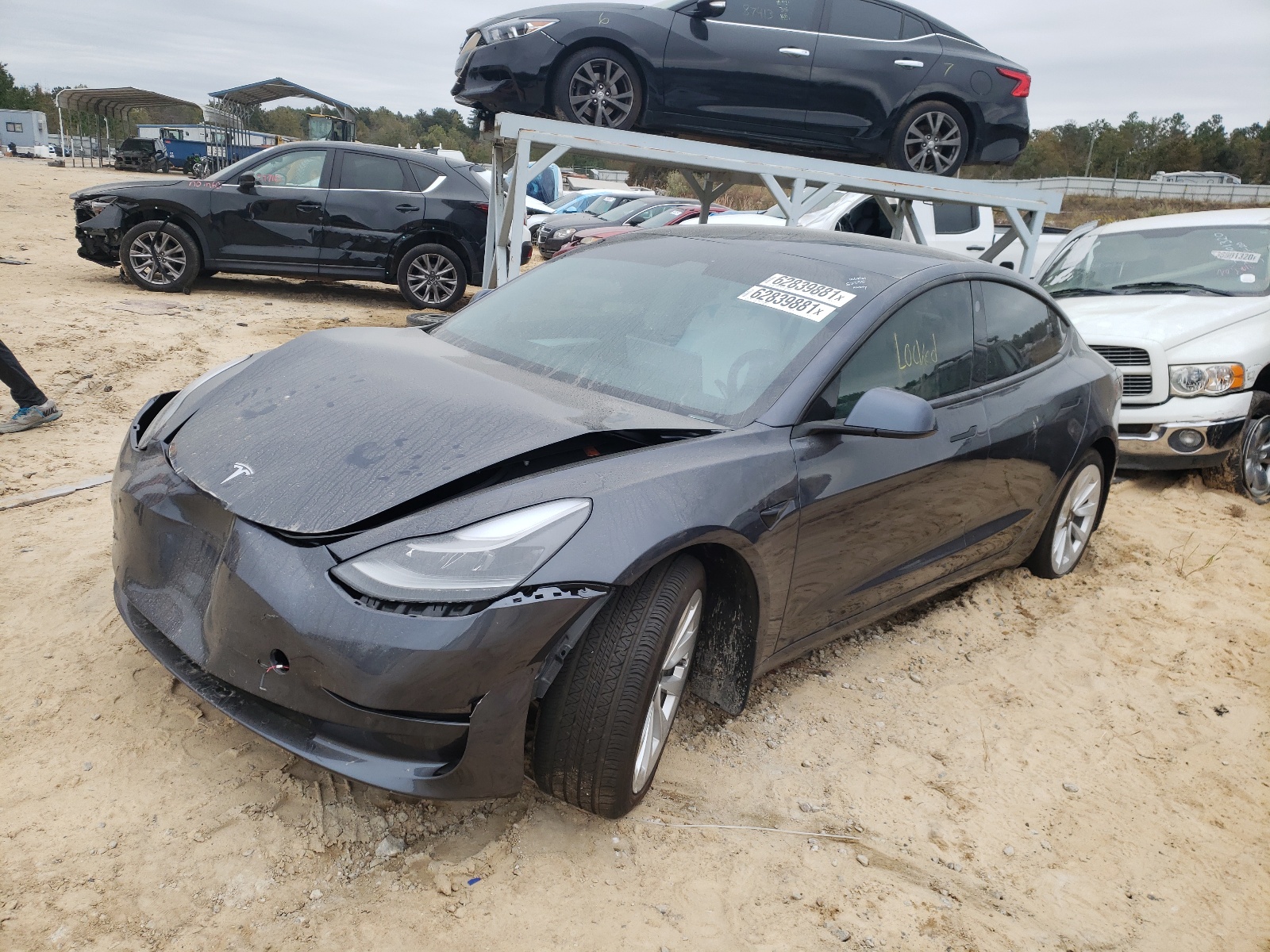 Photo 1 VIN: 5YJ3E1EA8MF964729 - TESLA MODEL 3 