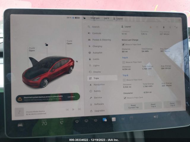 Photo 6 VIN: 5YJ3E1EA8MF978548 - TESLA MODEL 3 