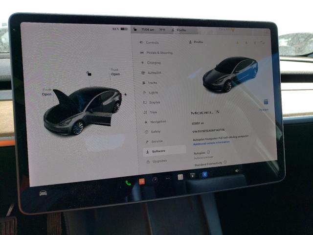 Photo 8 VIN: 5YJ3E1EA8NF142725 - TESLA MODEL 3 