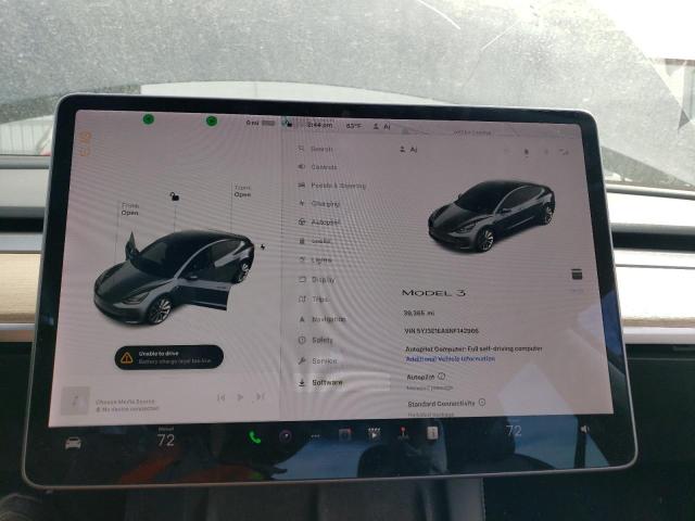 Photo 8 VIN: 5YJ3E1EA8NF142966 - TESLA MODEL 3 