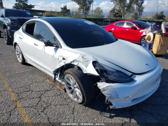 Photo 0 VIN: 5YJ3E1EA8NF144569 - TESLA MODEL 3 