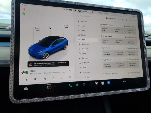 Photo 8 VIN: 5YJ3E1EA8NF189026 - TESLA MODEL 3 