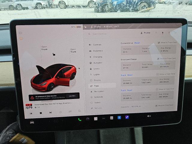 Photo 8 VIN: 5YJ3E1EA8NF190032 - TESLA MODEL 3 