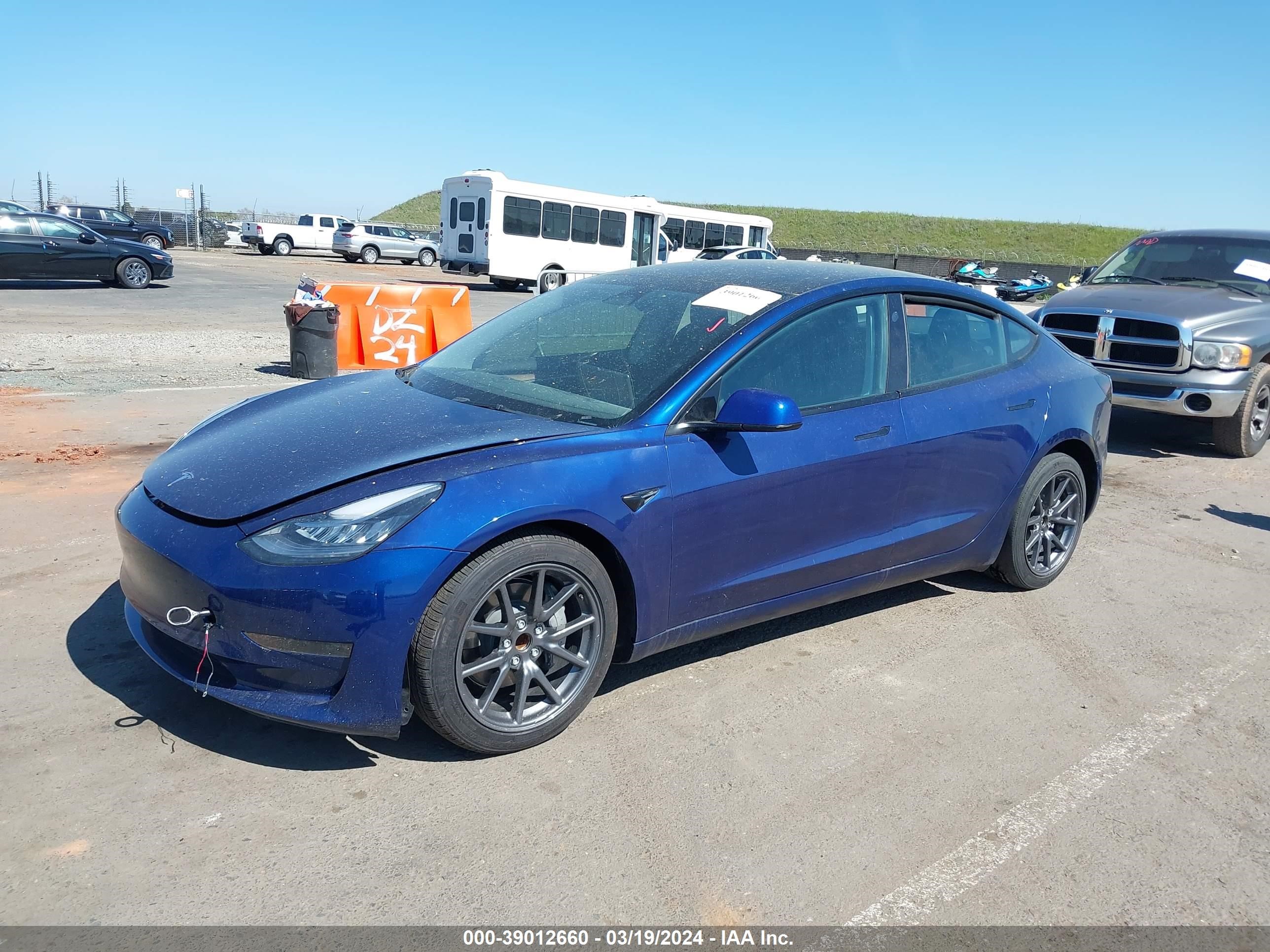 Photo 1 VIN: 5YJ3E1EA8NF304384 - TESLA MODEL 3 