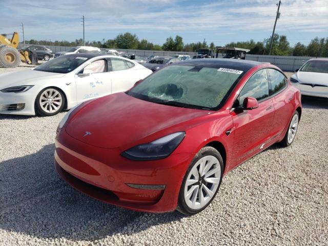 Photo 1 VIN: 5YJ3E1EA8NF347607 - TESLA MODEL 3 