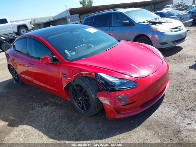 Photo 0 VIN: 5YJ3E1EA8NF353357 - TESLA MODEL 3 