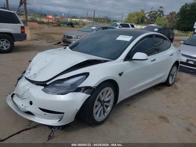 Photo 1 VIN: 5YJ3E1EA8NF358333 - TESLA MODEL 3 