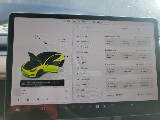 Photo 8 VIN: 5YJ3E1EA8PF425497 - TESLA MODEL 3 