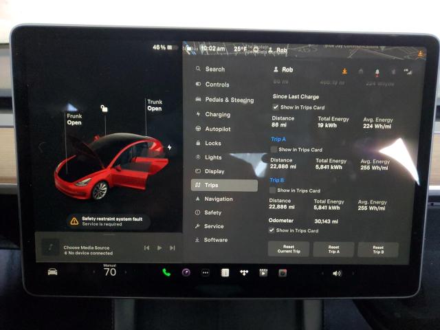 Photo 8 VIN: 5YJ3E1EA8PF450156 - TESLA MODEL 3 