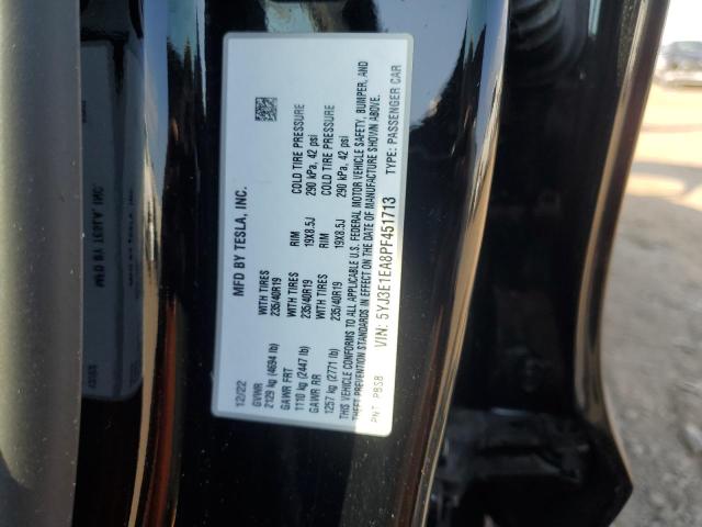 Photo 11 VIN: 5YJ3E1EA8PF451713 - TESLA MODEL 3 