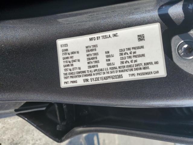 Photo 11 VIN: 5YJ3E1EA8PF620385 - TESLA MODEL 3 