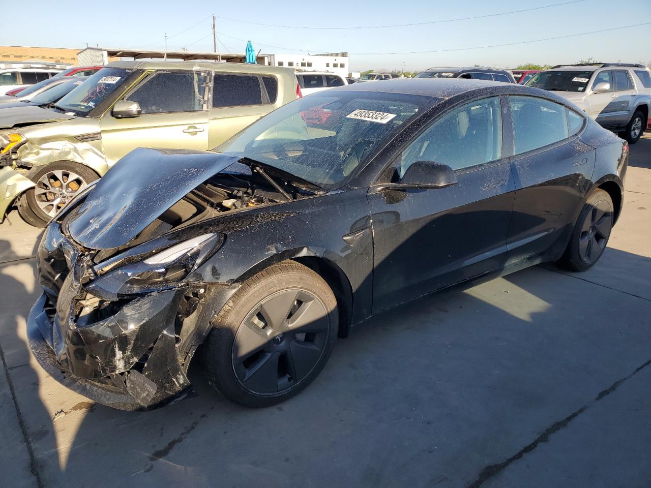 Photo 0 VIN: 5YJ3E1EA8PF697693 - TESLA MODEL 3 