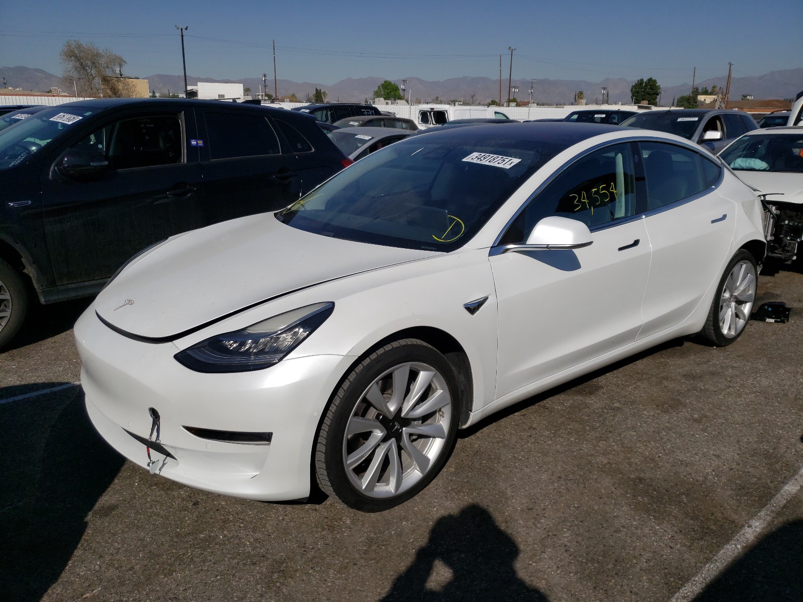 Photo 1 VIN: 5YJ3E1EA9HF002056 - TESLA MODEL 3 