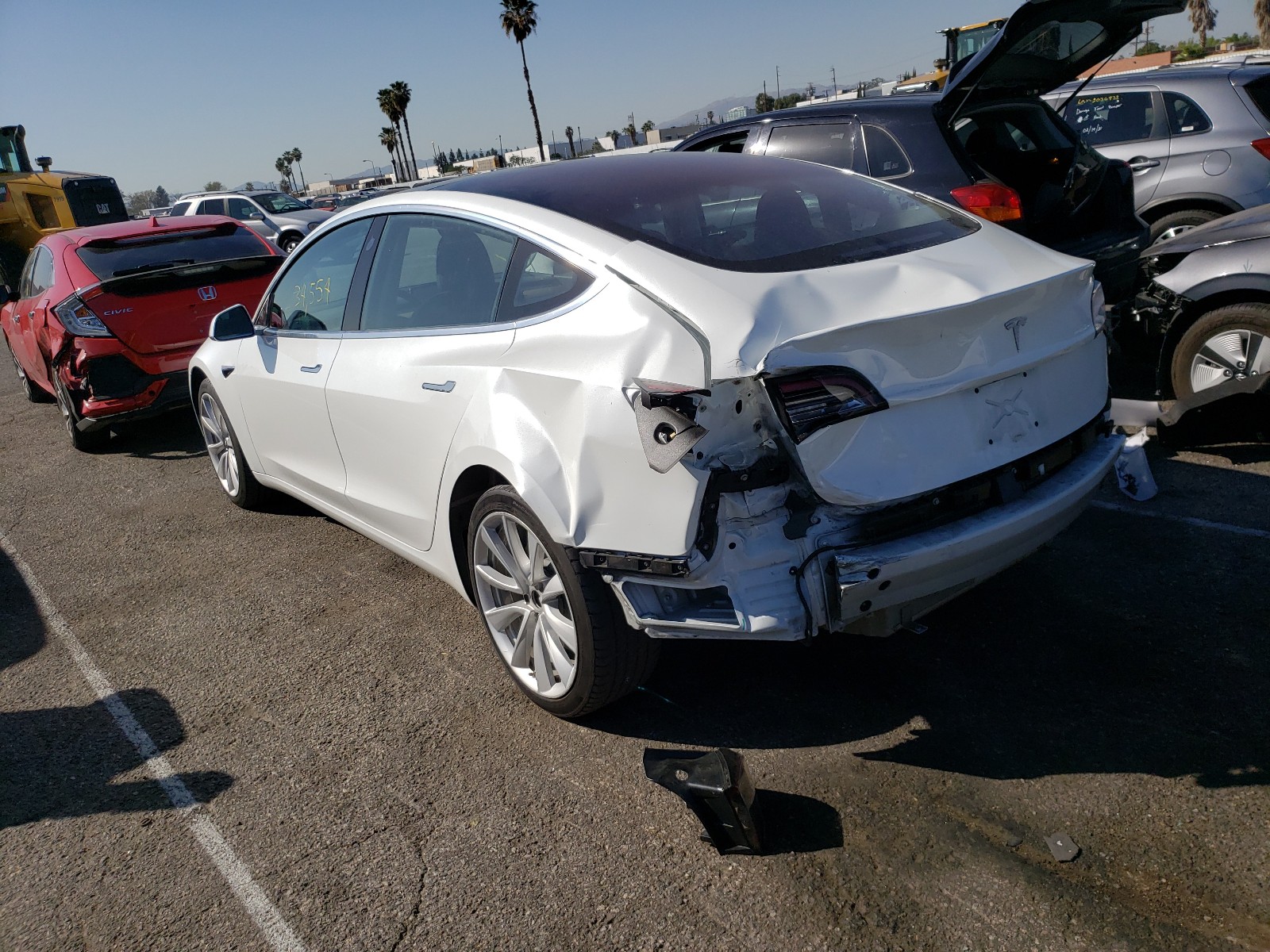 Photo 2 VIN: 5YJ3E1EA9HF002056 - TESLA MODEL 3 