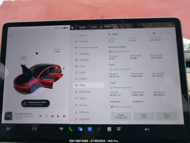 Photo 6 VIN: 5YJ3E1EA9JF007134 - TESLA MODEL 3 