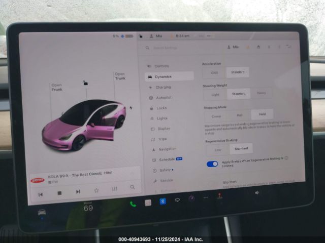 Photo 6 VIN: 5YJ3E1EA9JF022412 - TESLA MODEL 3 