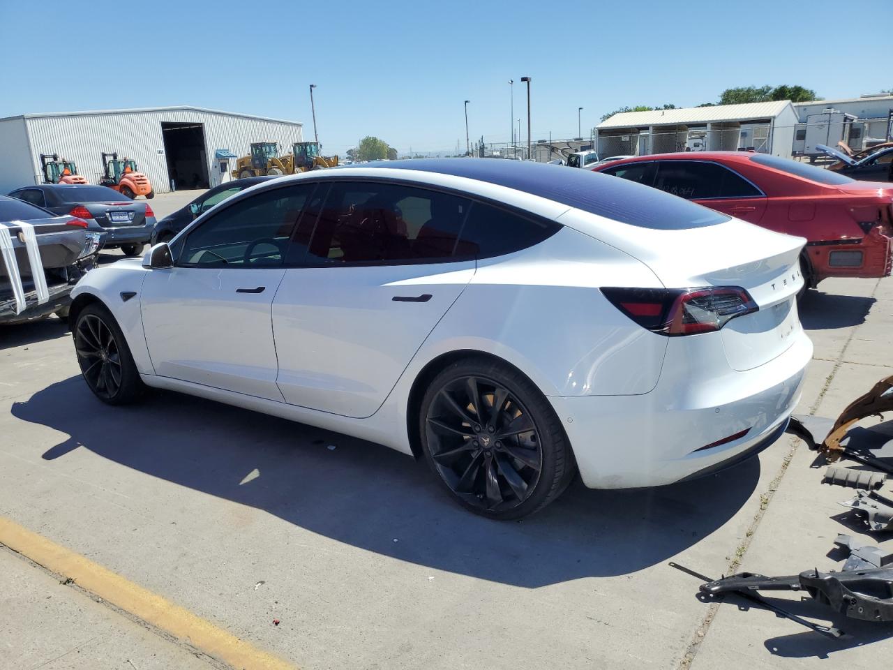 Photo 1 VIN: 5YJ3E1EA9JF023186 - TESLA MODEL 3 