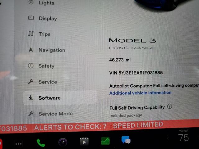 Photo 7 VIN: 5YJ3E1EA9JF031885 - TESLA MODEL 3 