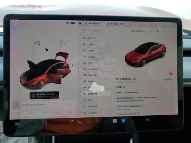 Photo 8 VIN: 5YJ3E1EA9JF102941 - TESLA MODEL 3 