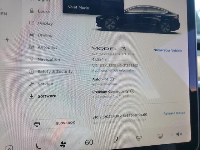 Photo 7 VIN: 5YJ3E1EA9KF395631 - TESLA MODEL 3 