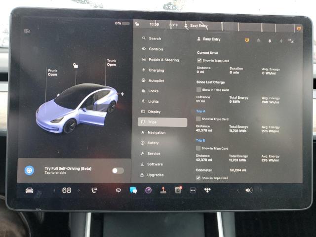 Photo 8 VIN: 5YJ3E1EA9KF411472 - TESLA MODEL 3 