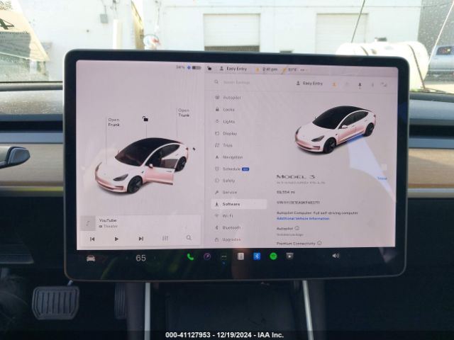 Photo 6 VIN: 5YJ3E1EA9KF483711 - TESLA MODEL 3 