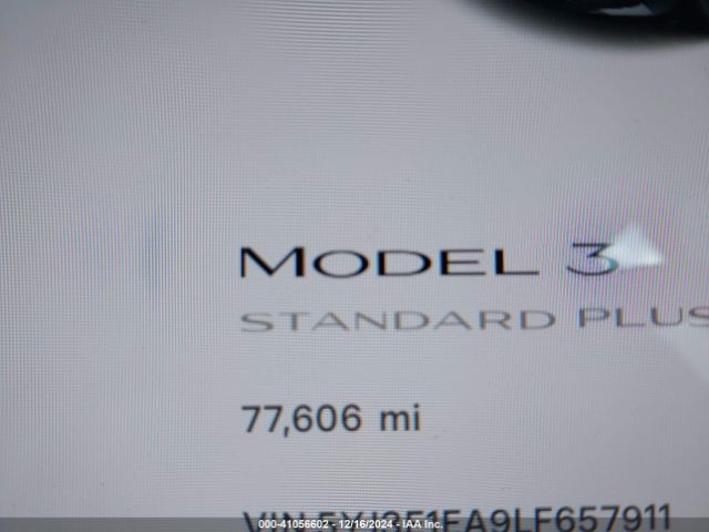 Photo 6 VIN: 5YJ3E1EA9LF657911 - TESLA MODEL 3 