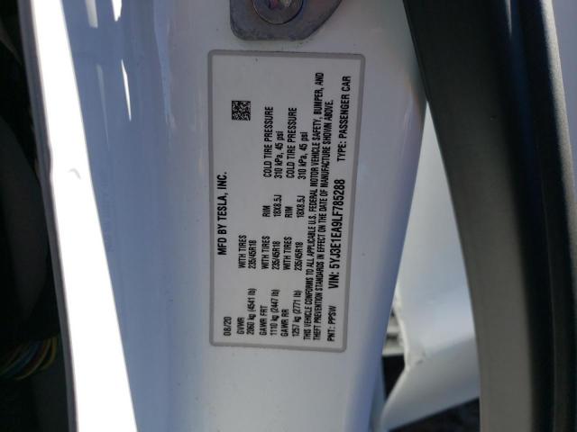 Photo 12 VIN: 5YJ3E1EA9LF785288 - TESLA MODEL 3 