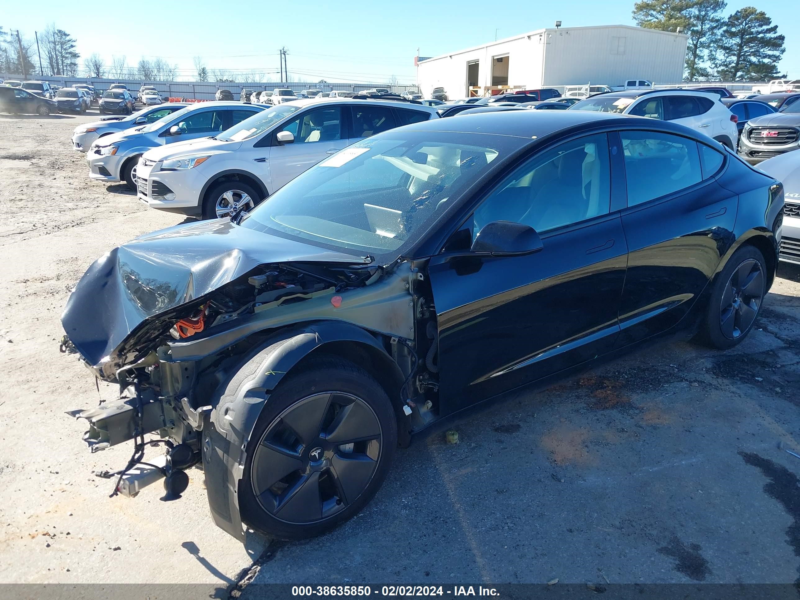 Photo 1 VIN: 5YJ3E1EA9MF016873 - TESLA MODEL 3 