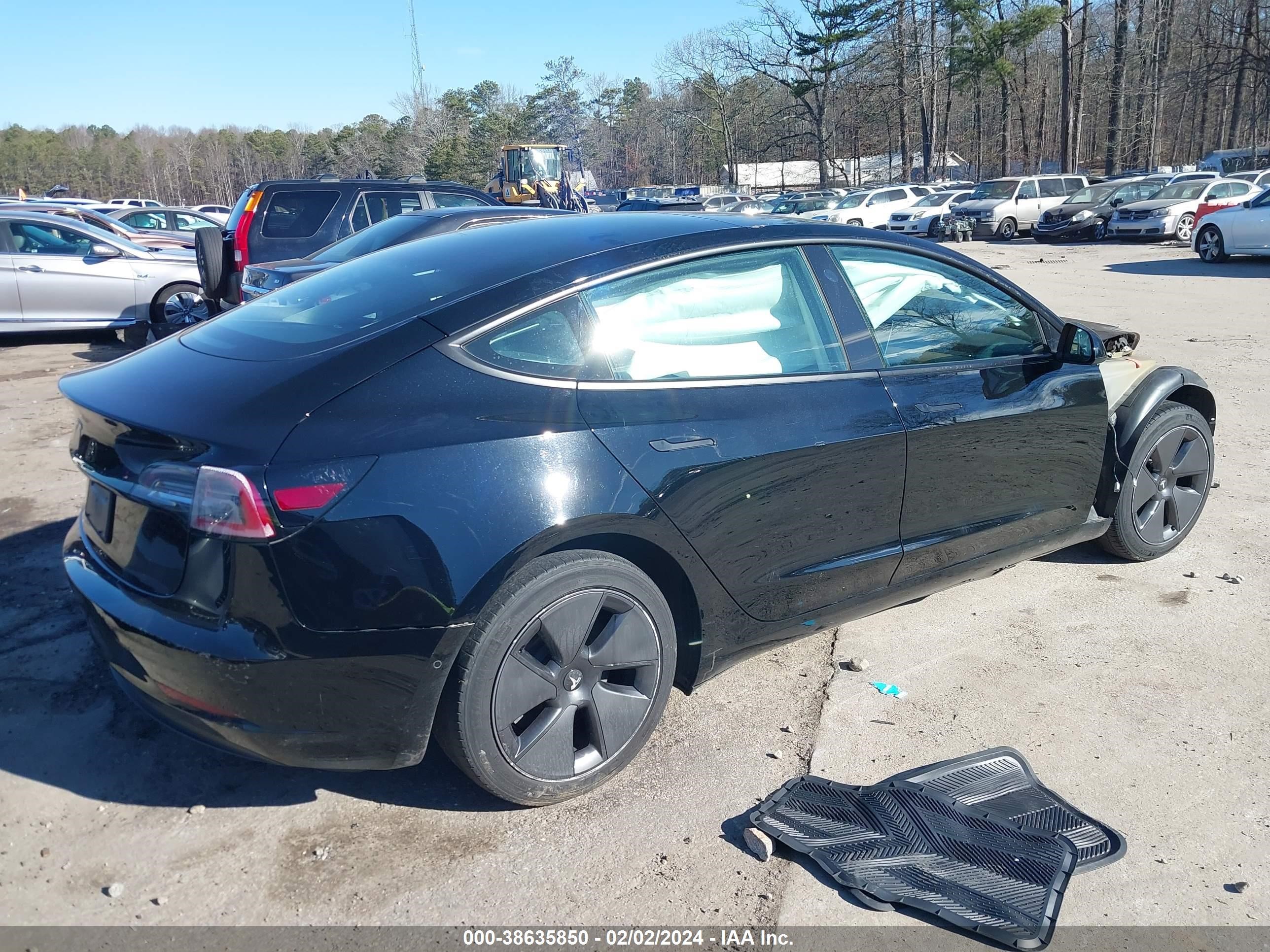 Photo 3 VIN: 5YJ3E1EA9MF016873 - TESLA MODEL 3 