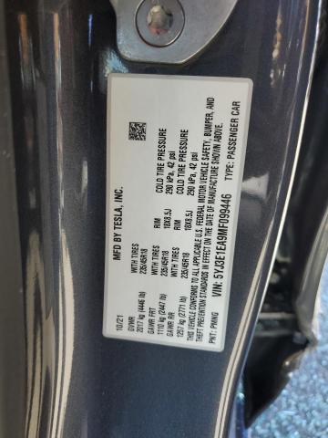 Photo 11 VIN: 5YJ3E1EA9MF099446 - TESLA MODEL 3 